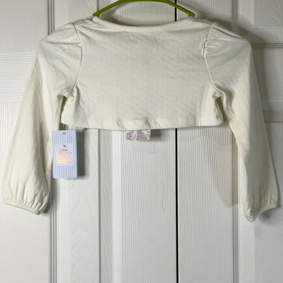 Tommy Bahama Cropped Cardigan Size 3T - Picture 8 of 10